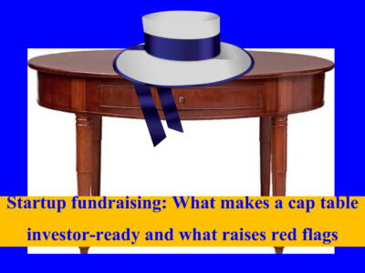 Startup Fundraising: What Makes A Cap Table Investor-Ready And What Raises Red Flags